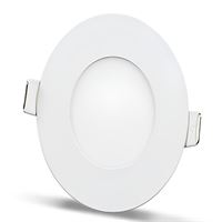 3W SIVA ALTI YUVARLAK LED  SLIM PANEL BEYAZ 2